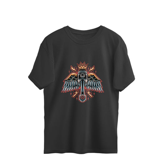 "Wings of Power Piston T-Shirt"