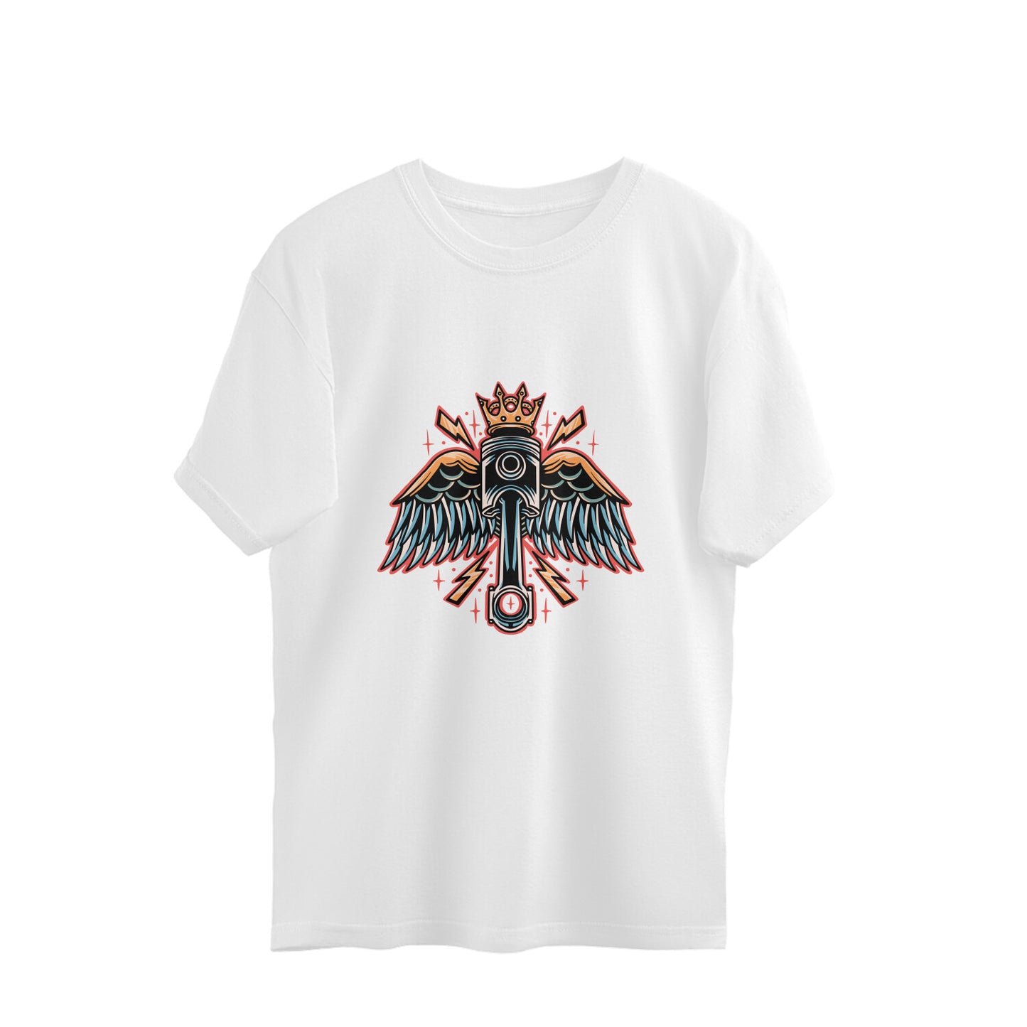 "Wings of Power Piston T-Shirt"