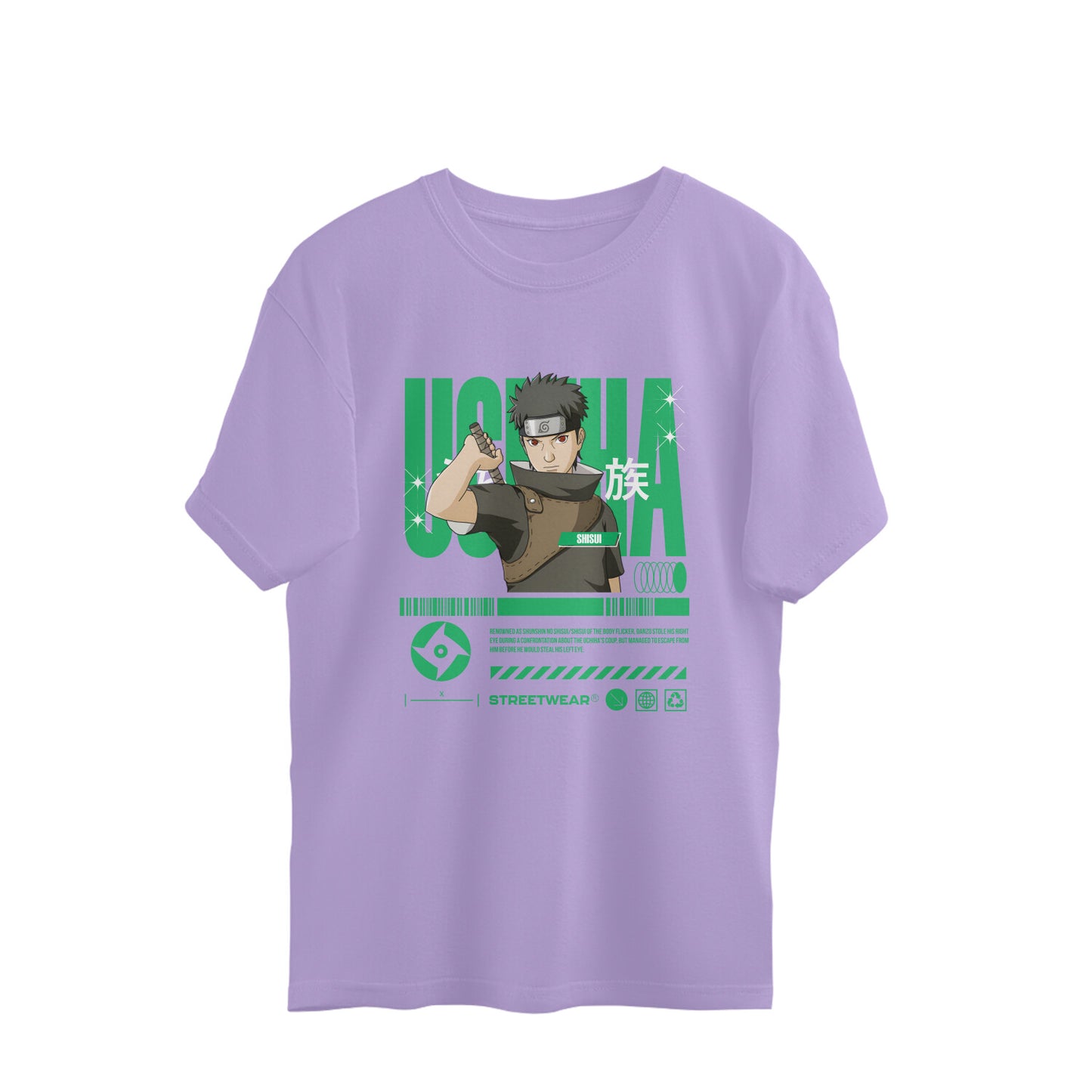 Shisui Uchiha Oversized T-Shirt – The Teleporter's Legacy