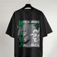 Anime Graphic Oversized T-Shirt – Eren Jaeger Attack Mode Design